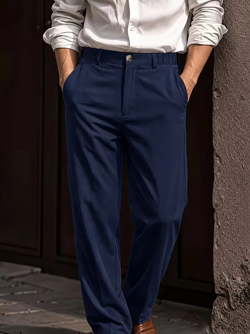 Pantalons met rechte pijpen