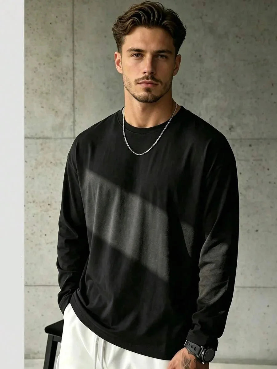 Longsleeve met ronde hals