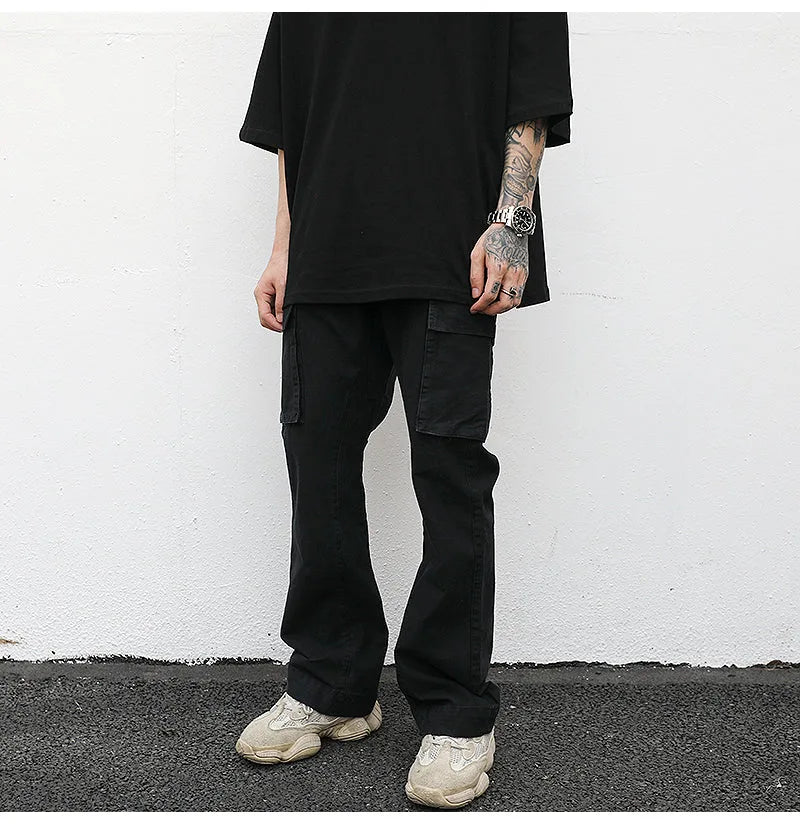 Cargo broek met cargo pockets