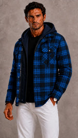 Zwart/Blauw