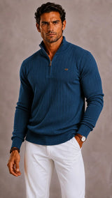 Denimblauw