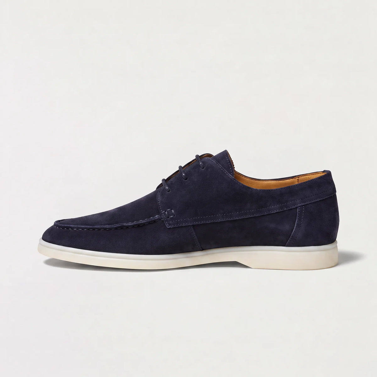 Loafers met suede bovenwerk