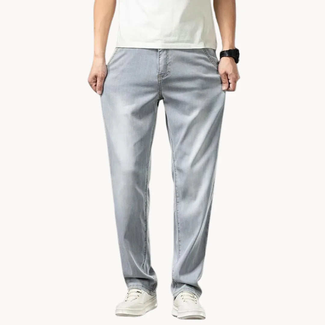P legend | Lichte Denim Jeans met rechte pasvorm