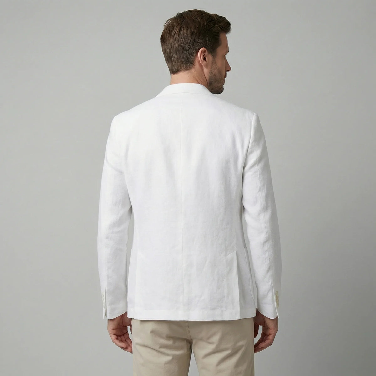 Heren blazer met knopen