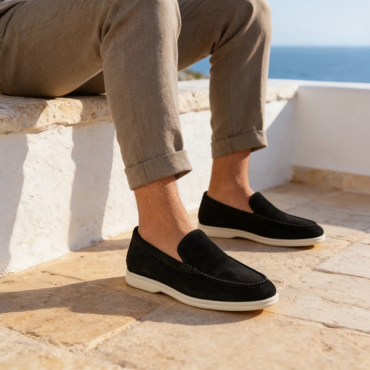 Loafers met penny strap
