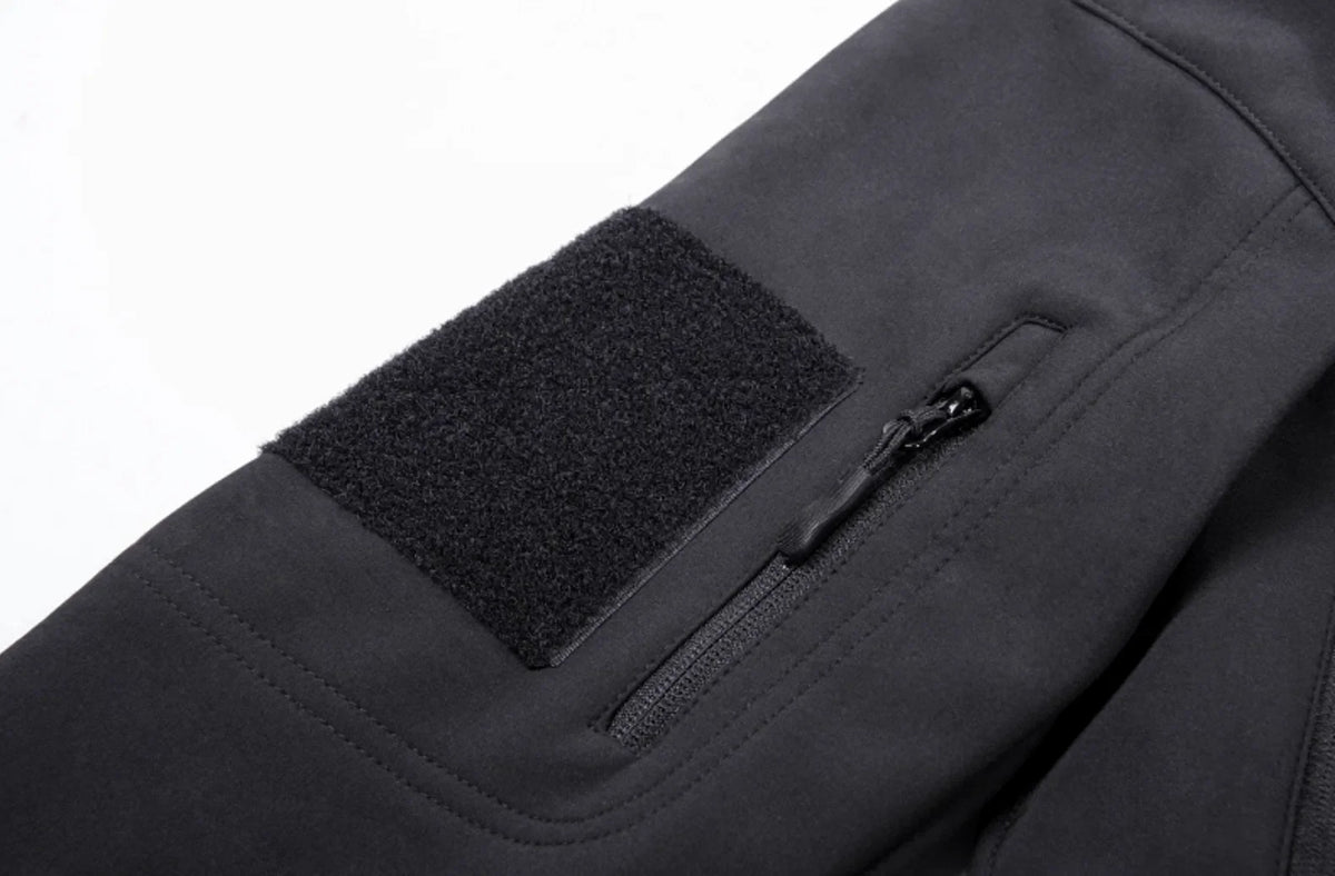 Parka met capuchon en ritszakken