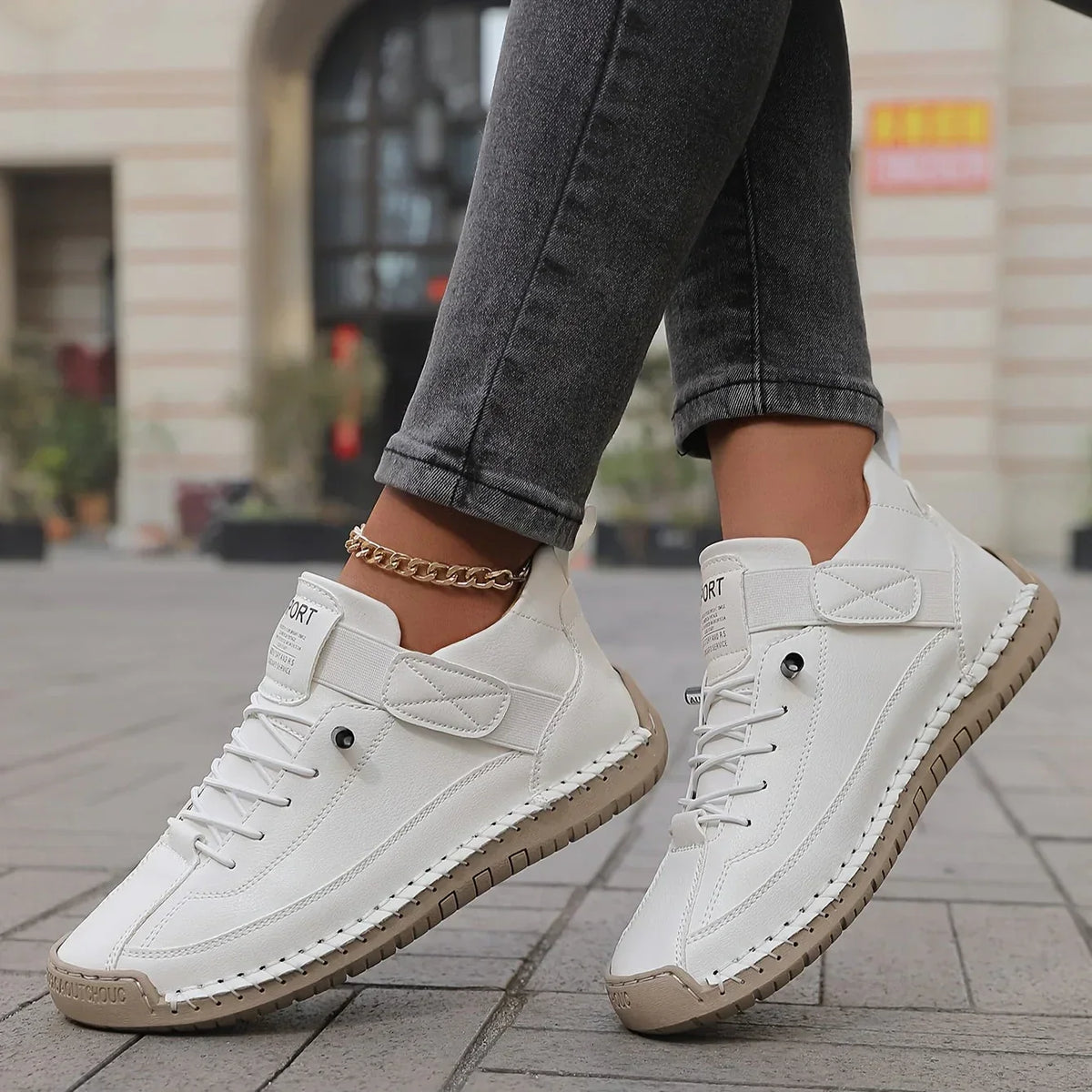 KLASSIEKE SUPPORT SNEAKERS VOOR VROUWEN