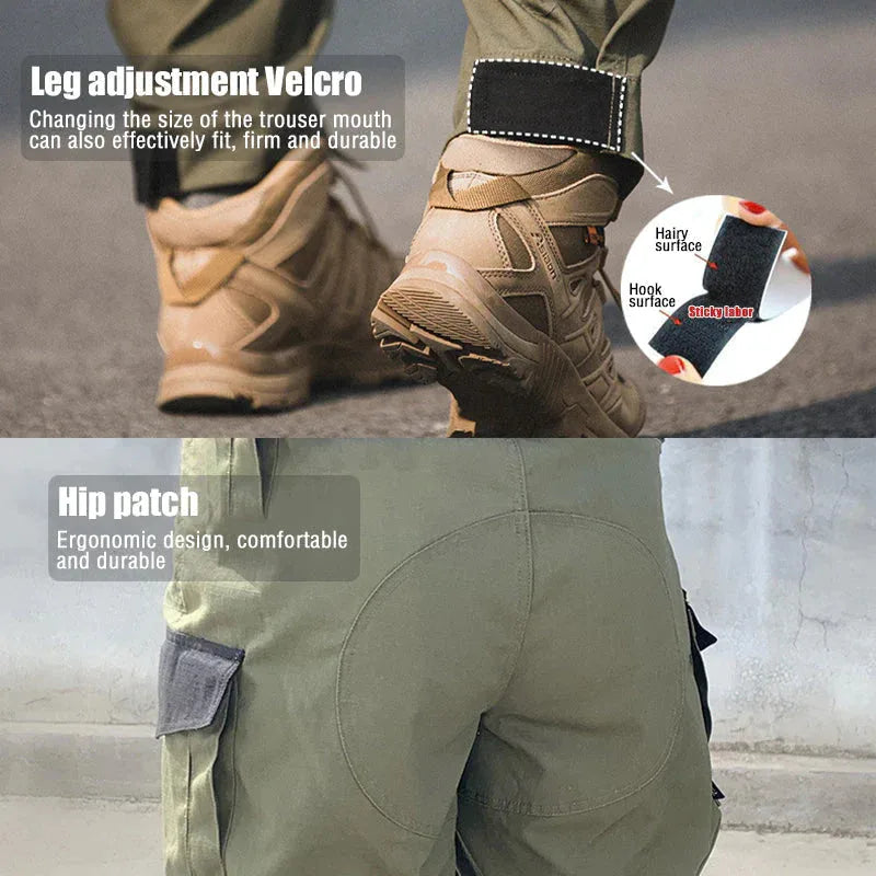 Cargo broek met meerdere zakken