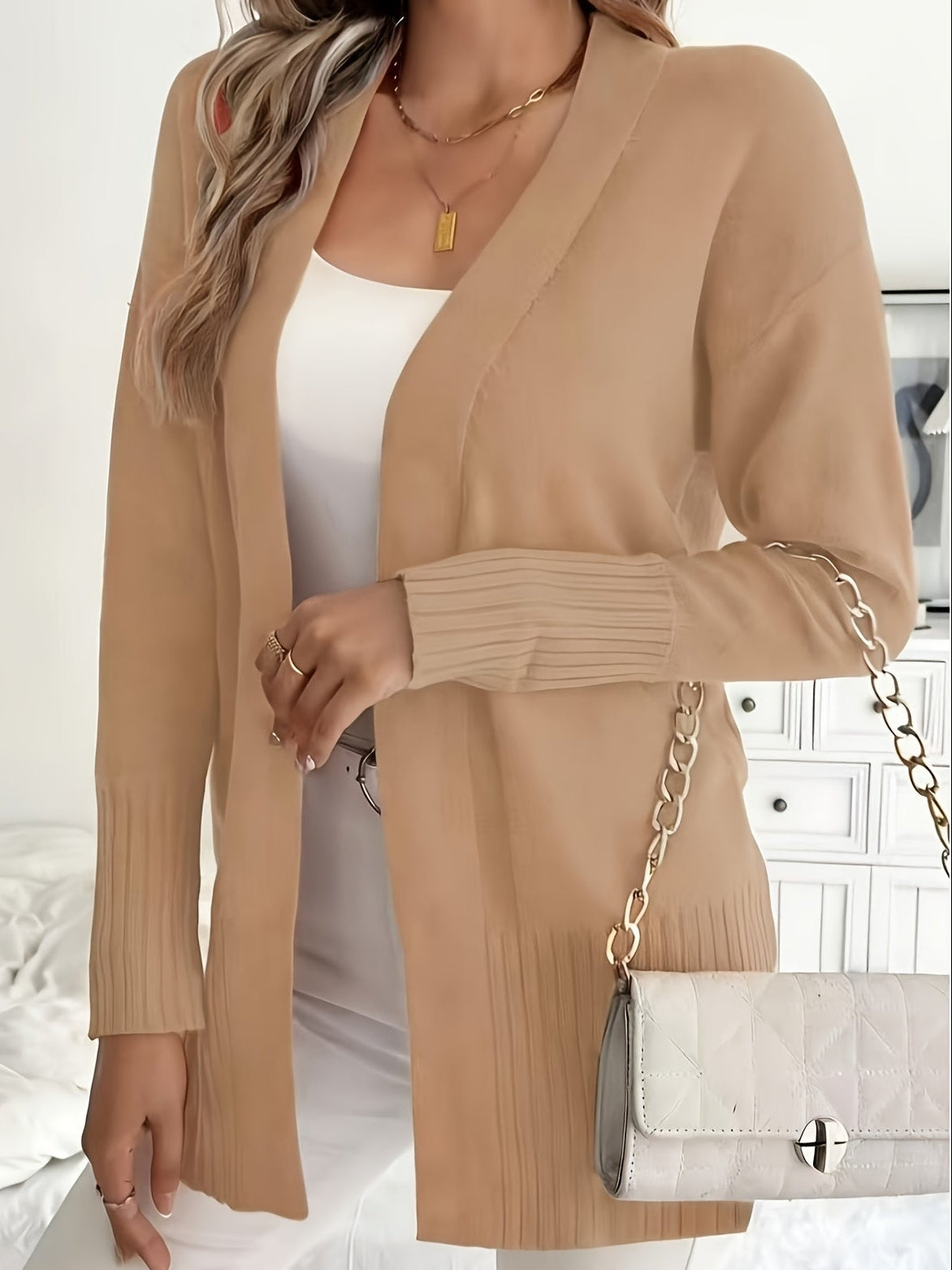 CHIQUE LANG VEST VOOR VROUWEN
