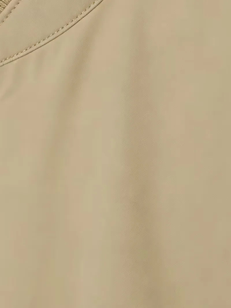 Slim fit trenchcoat met zakdetail