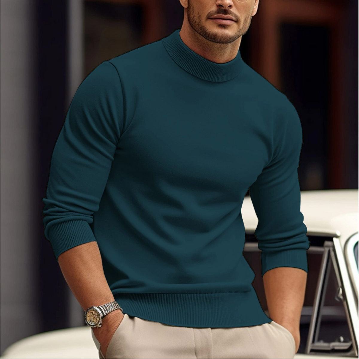 Cas | Stijlvolle heren sweater