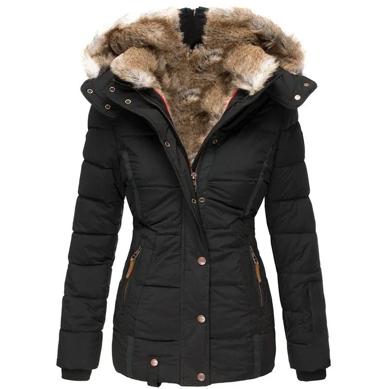 PARKA JASJE MET VOERING VOOR VROUWEN