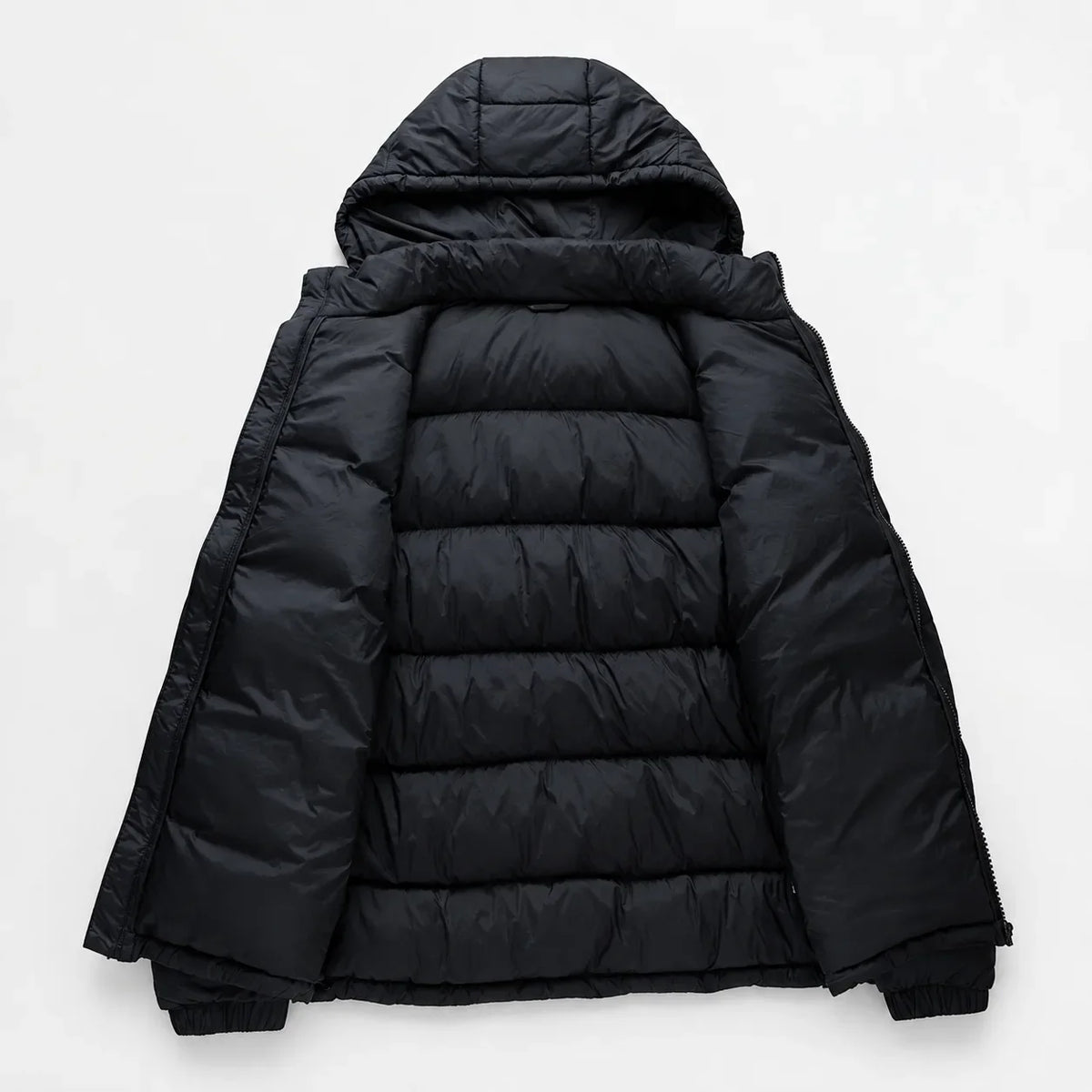 Puffer jacket met capuchon