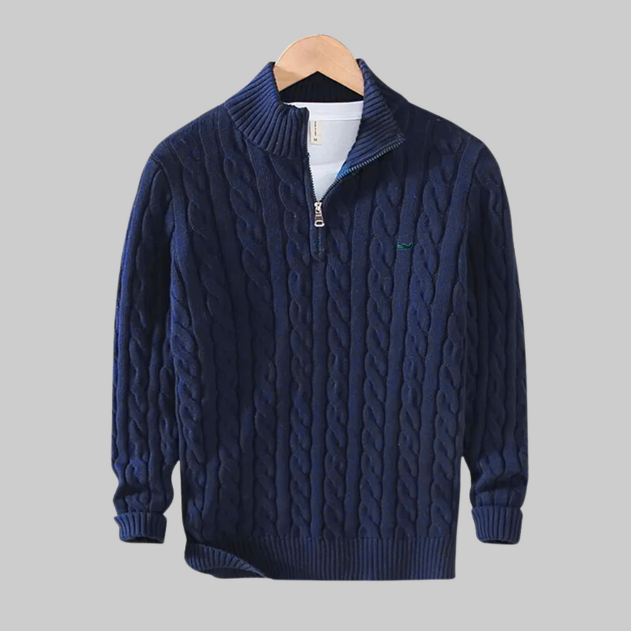 Herman | Nette en casual Herenpolo met rits