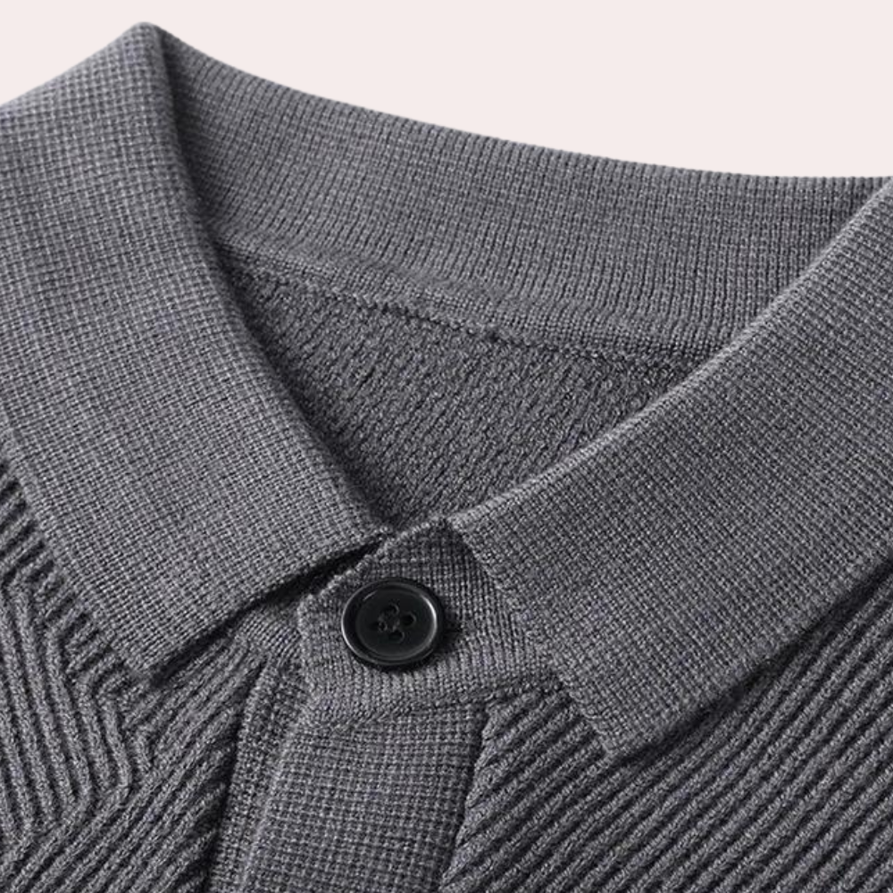 Jip | Zacht gebreid heren vest