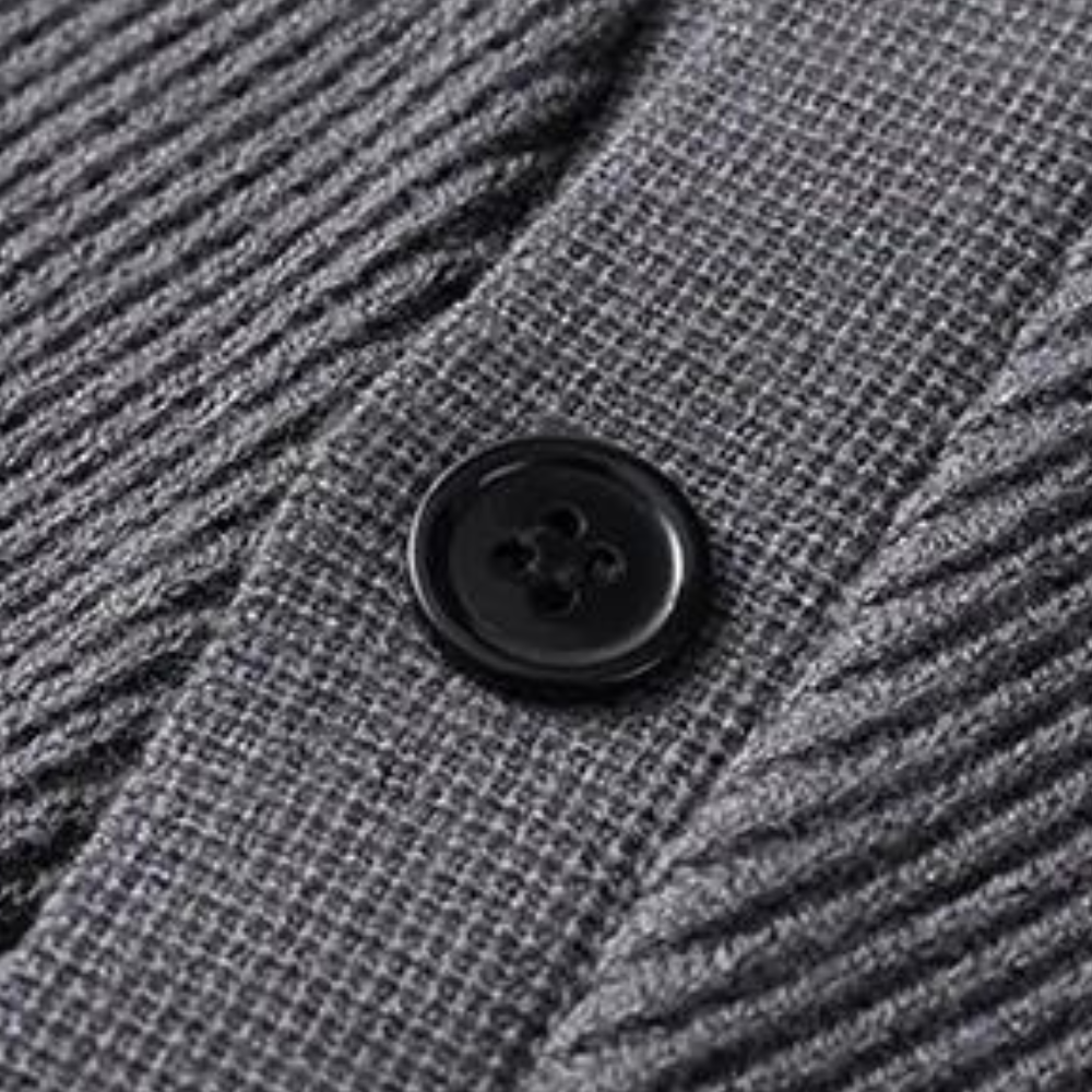 Jip | Zacht gebreid heren vest