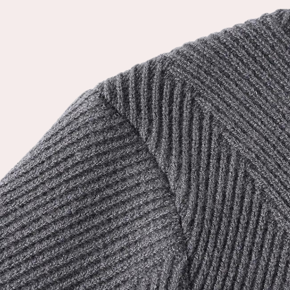 Jip | Zacht gebreid heren vest