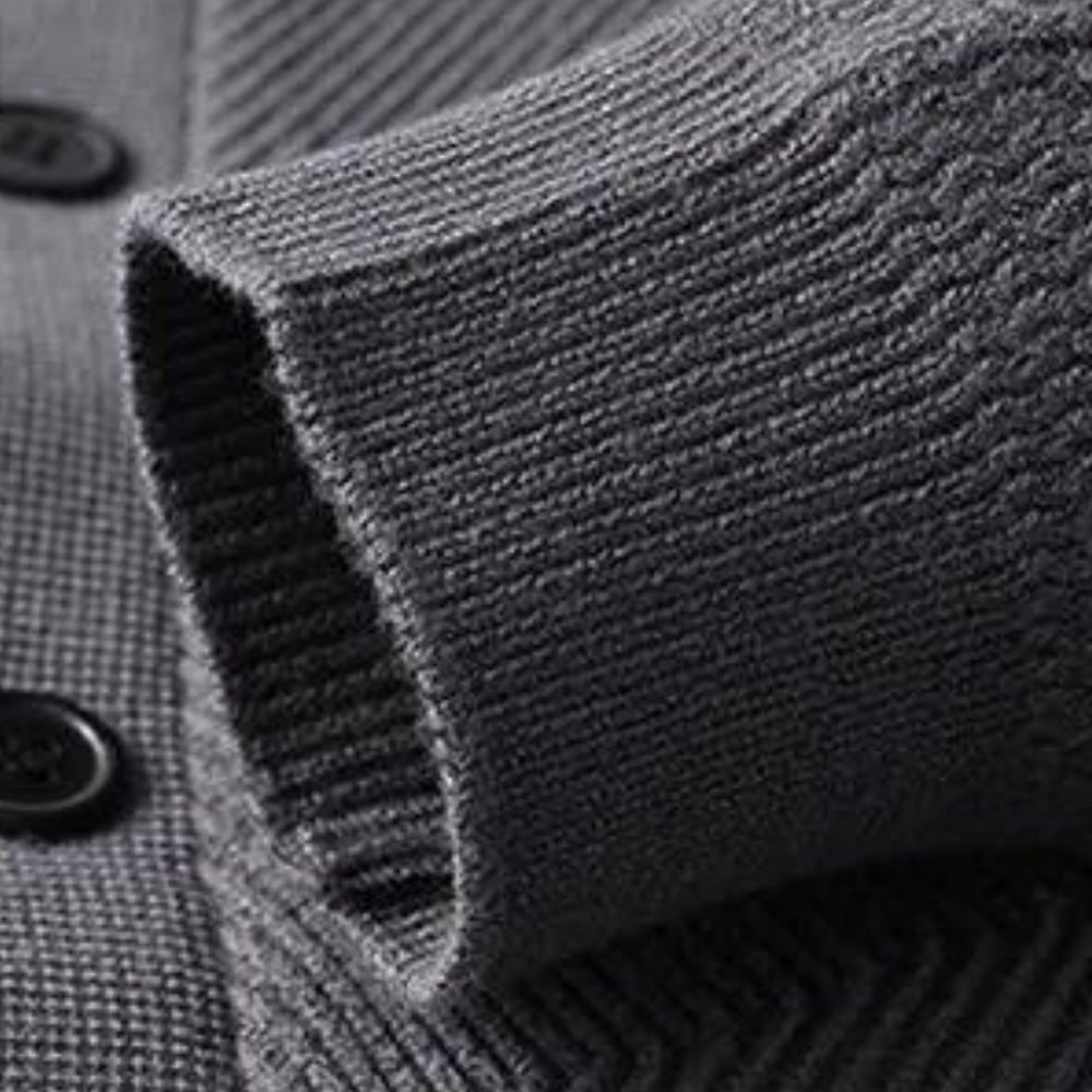 Jip | Zacht gebreid heren vest