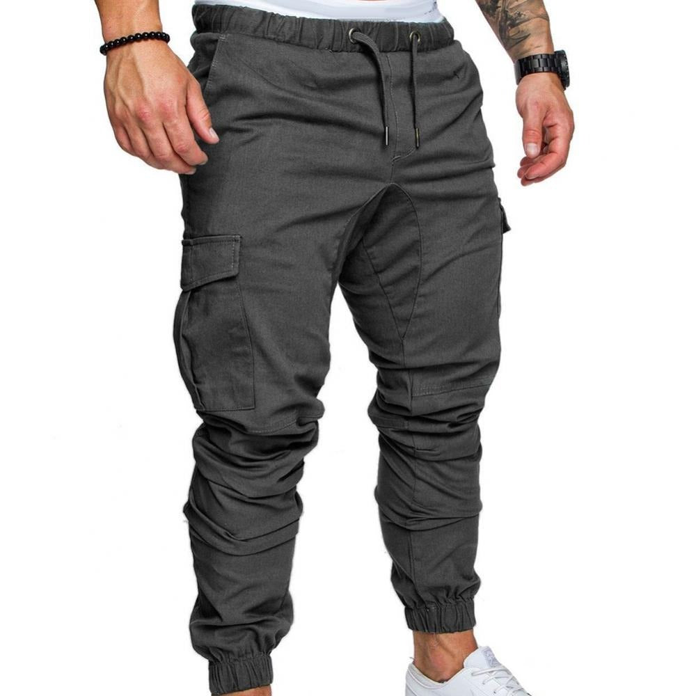 Lucas | Heren cargo broek met elastiek