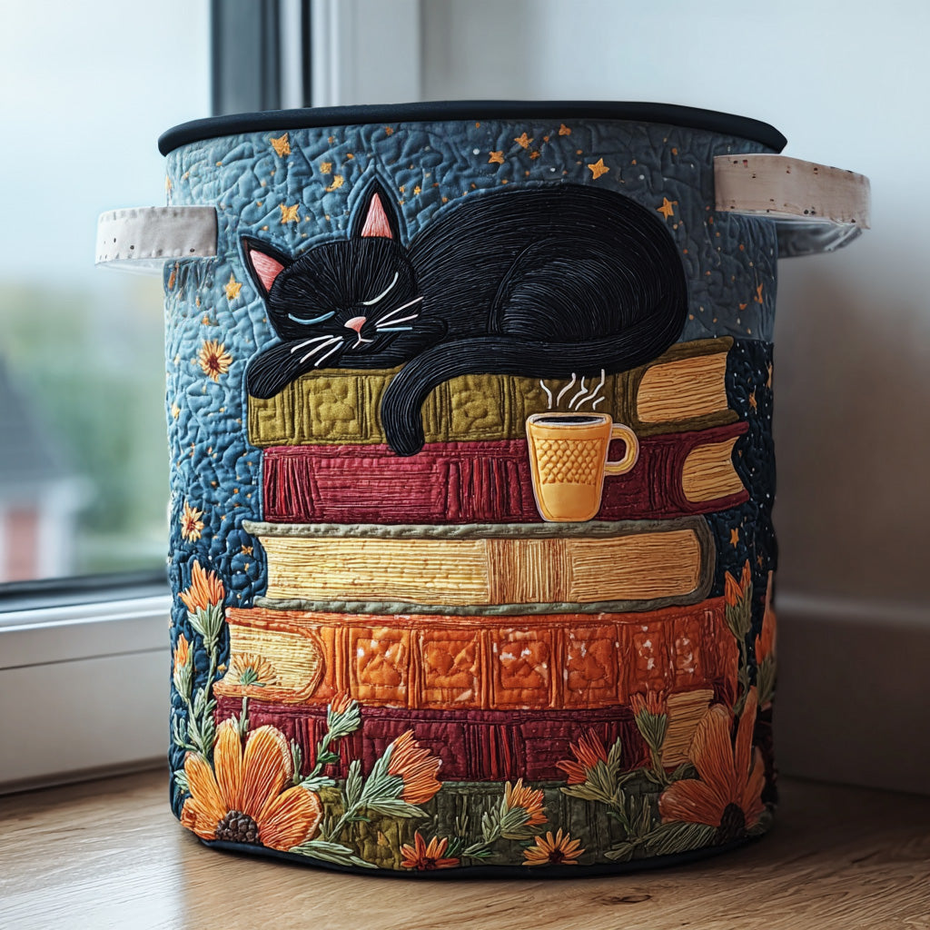 Kleurrijke katten | Gewatteerde opbergmand