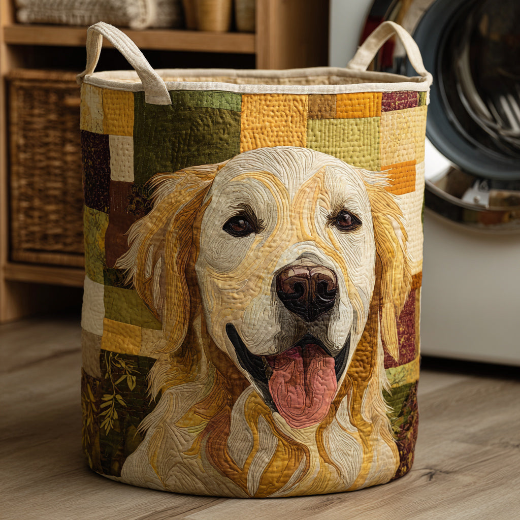 Golden retriever | Gewatteerde opbergmand