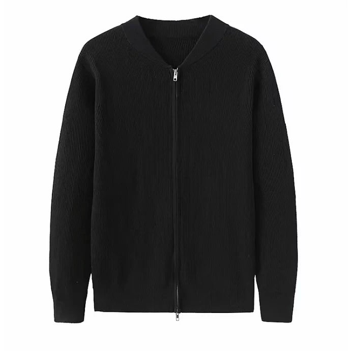 Olivier | Zacht katoenen vest met ritssluiting